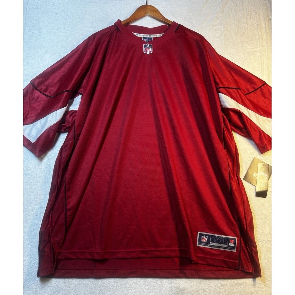 NWT NFL Pro Line Cardinals‎ Jersey 4XL Red Football Men's Shirt Men's 4X NFL